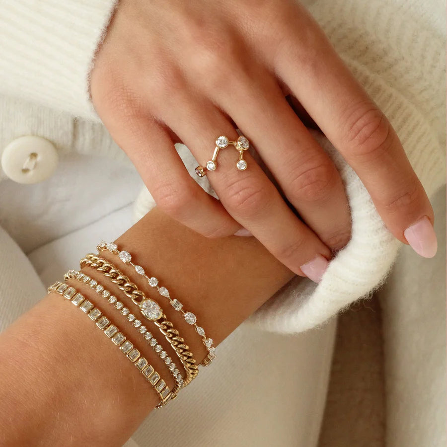 Big Dipper Constellation Diamond Ring